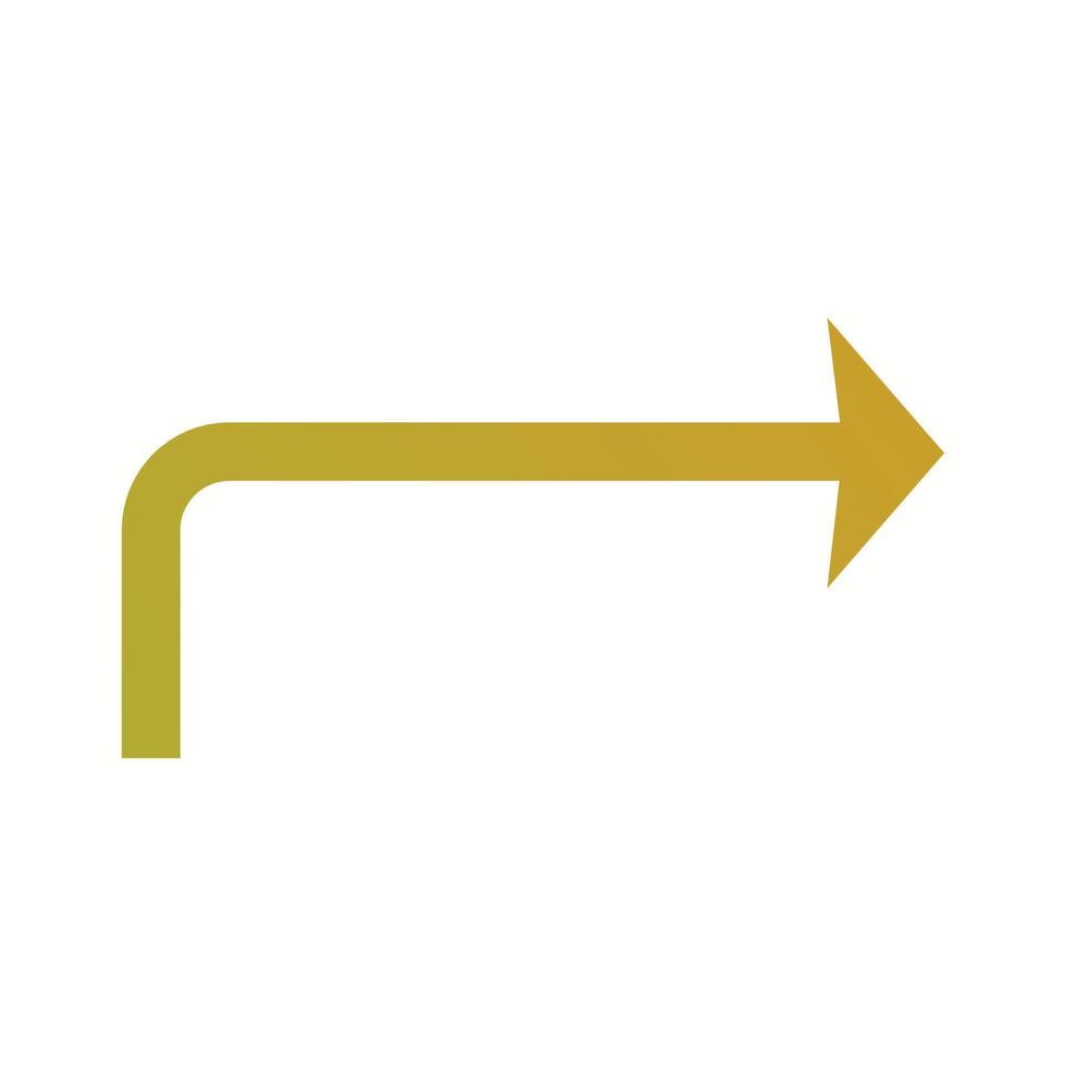 Beautiful To Left Arrow Glyph Vector Icon