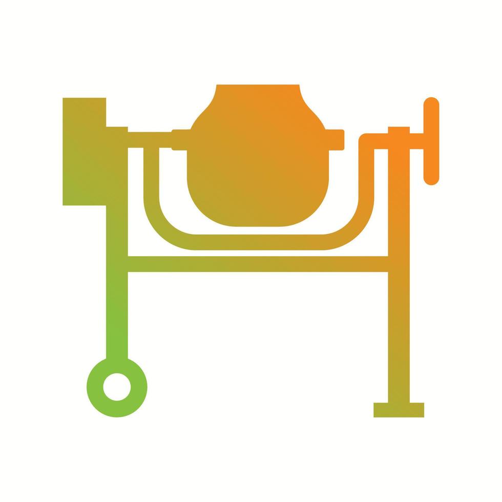 Beautiful Mixer Glyph Vector Icon