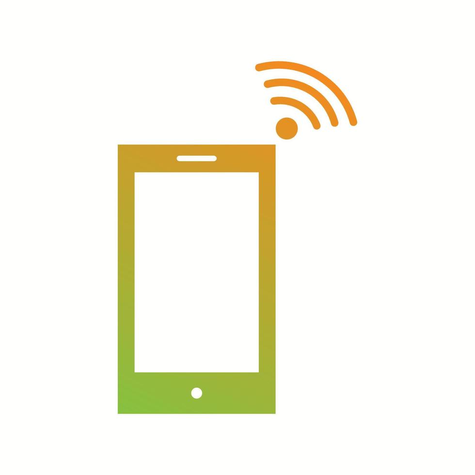 Beautiful Mobile Hotspot Glyph Vector Icon