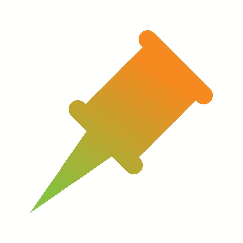 Beautiful Pointer Glyph Vector Icon