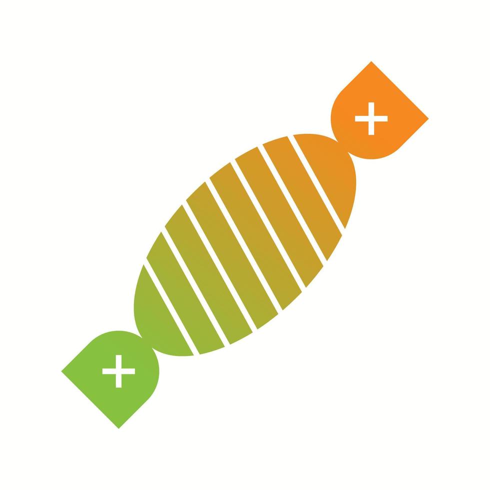 Beautiful Candy Glyph Vector Icon