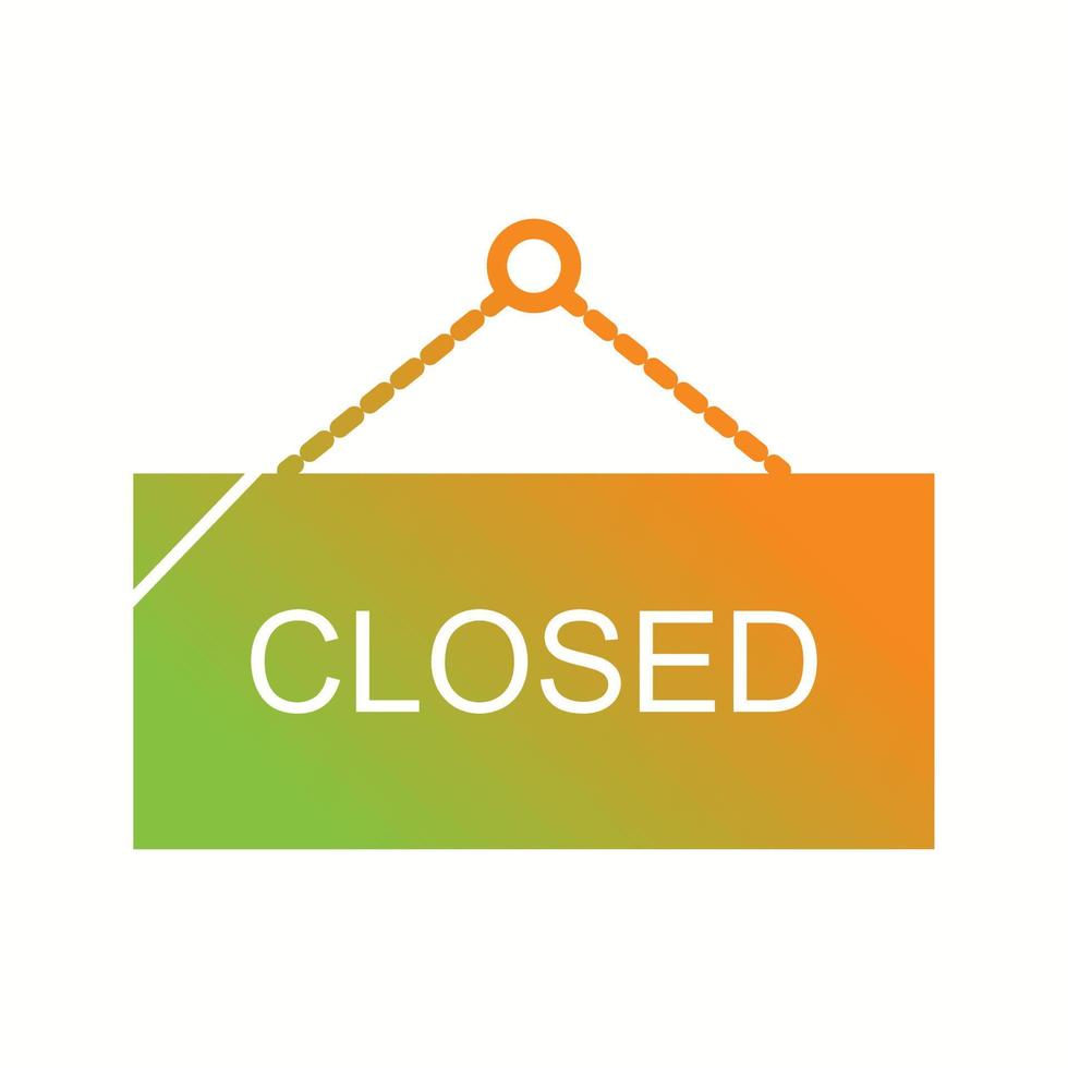 Beautiful Closed Tag Glyph Vector Icon