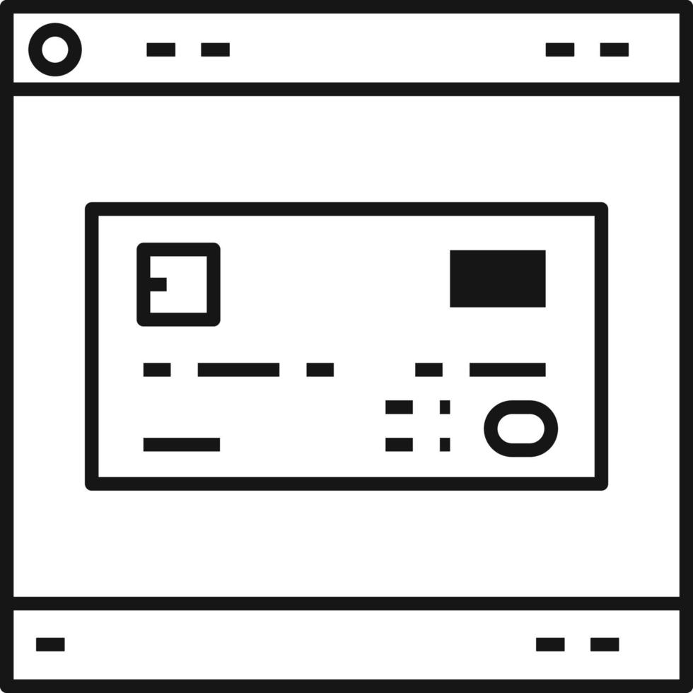 payment method, visa , icon. Marketing vector icon. Thin line icon for website design and infographic