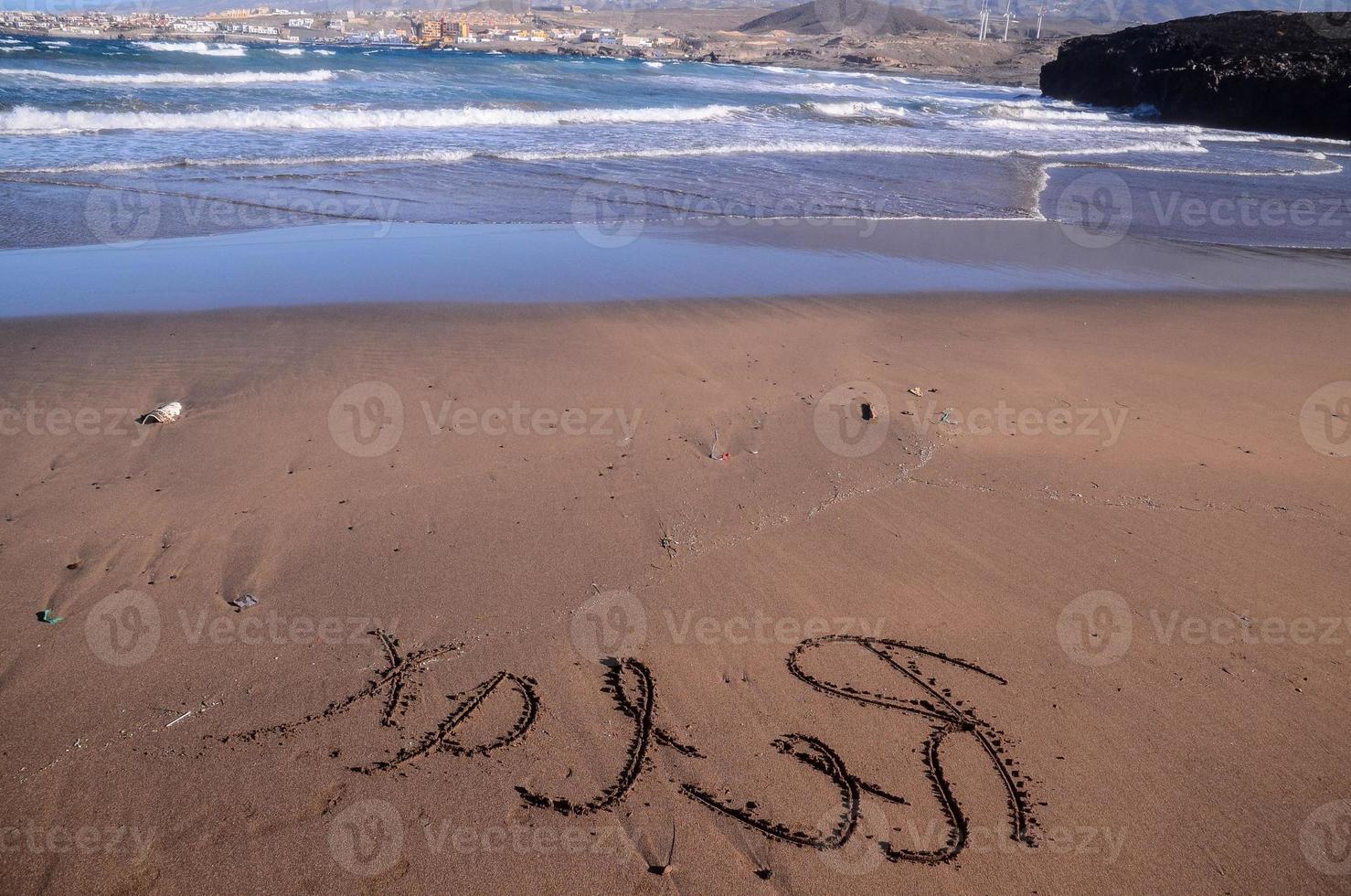 Beautiful beach on Tenerife photo