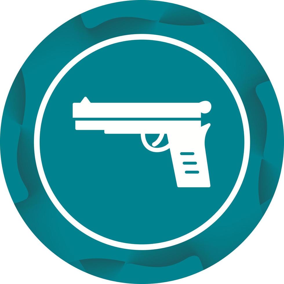 Pistol Vector Icon