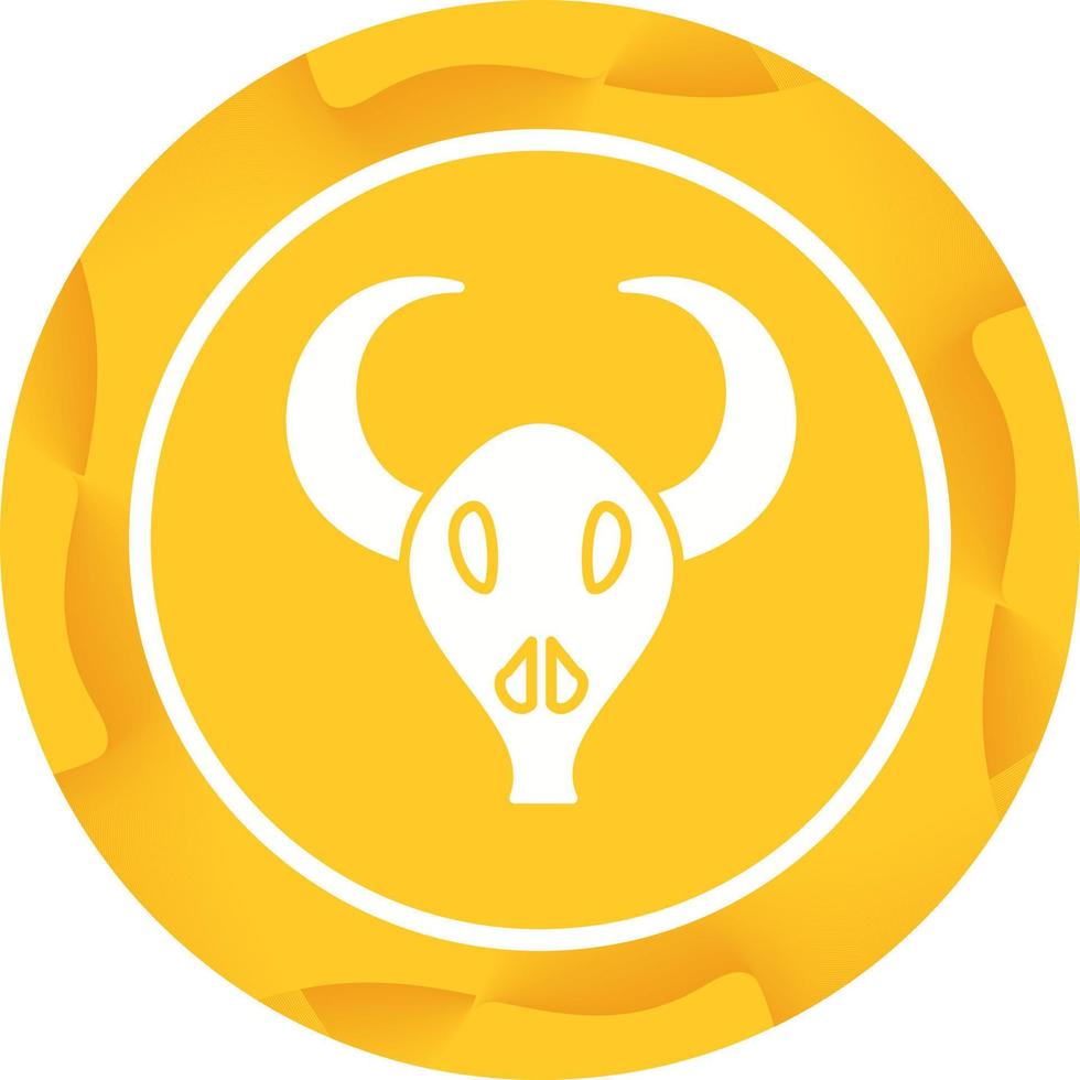 Bull Horns Vector Icon