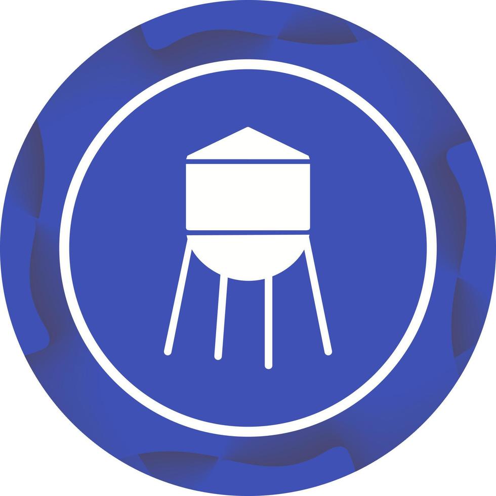 Water Tower Vector Icon