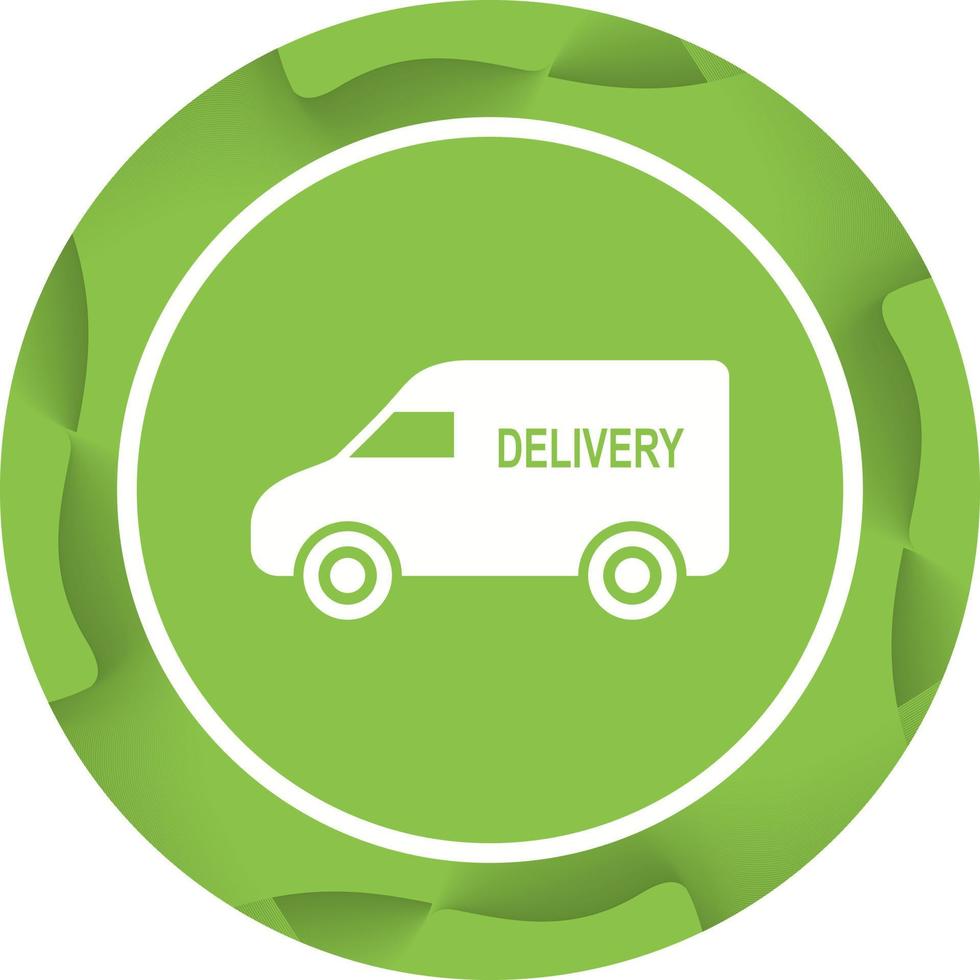Delivery Car Vector Icon