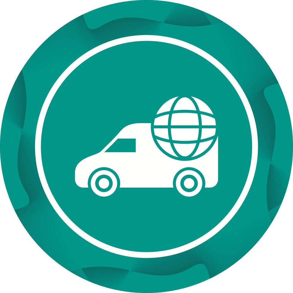 Global Delivery Vector Icon