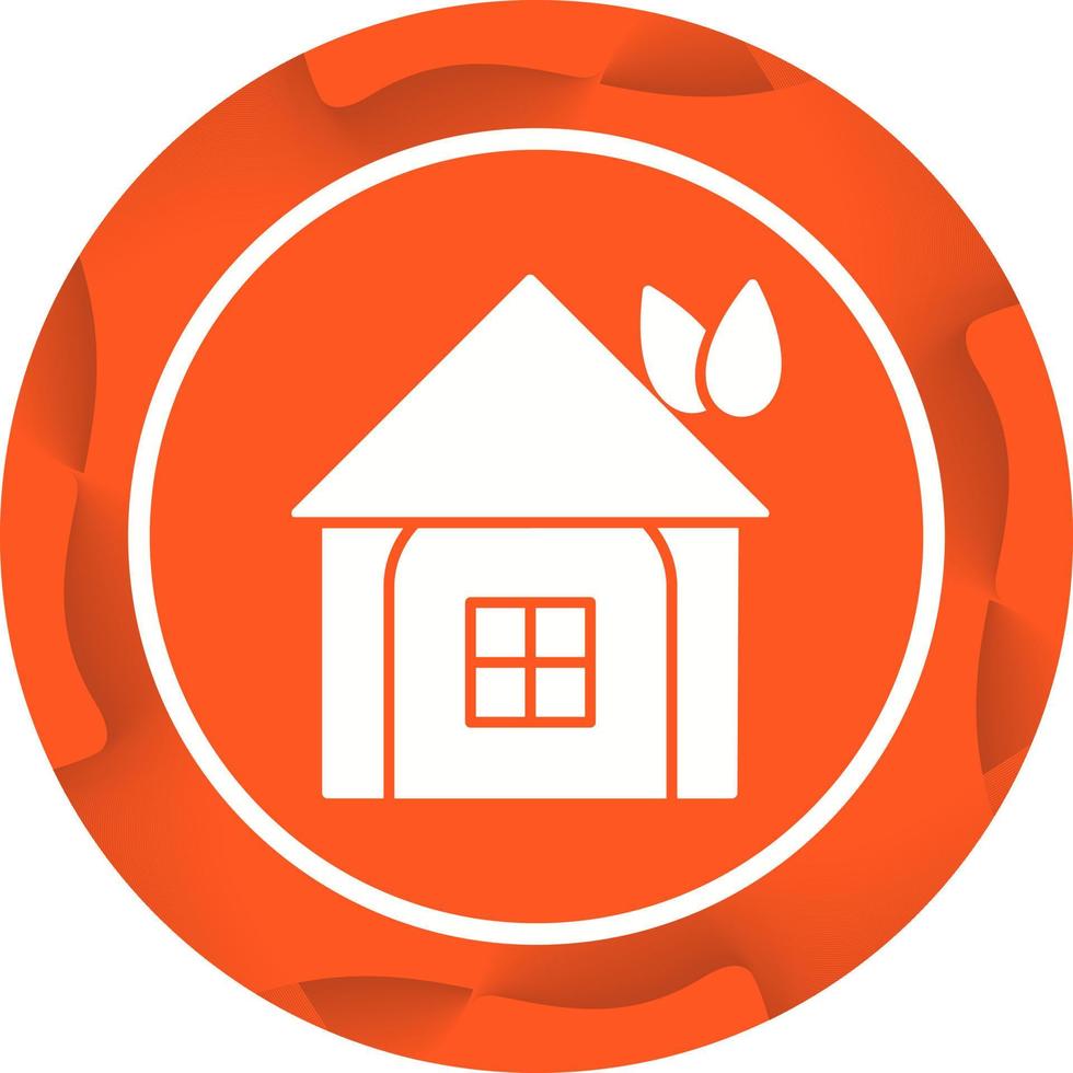 Eco friendly House Vector Icon