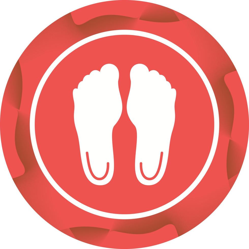 Feet Vector Icon