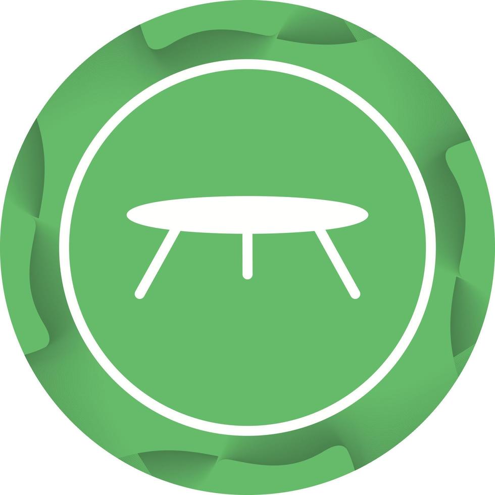 Small Table Vector Icon