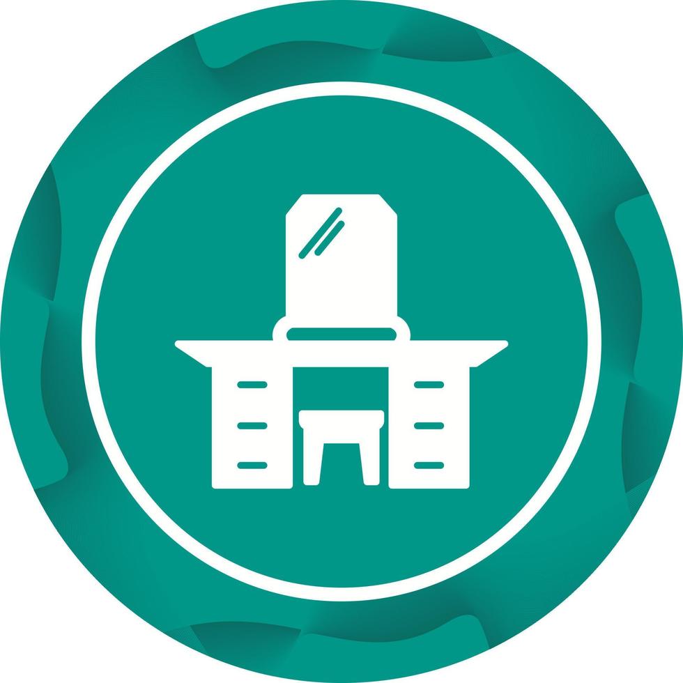 Dressing Table Vector Icon