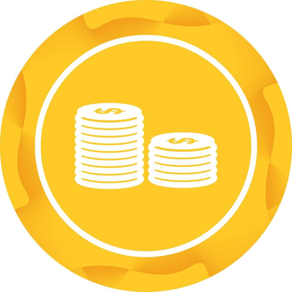 Stack of Coins Vector Icon