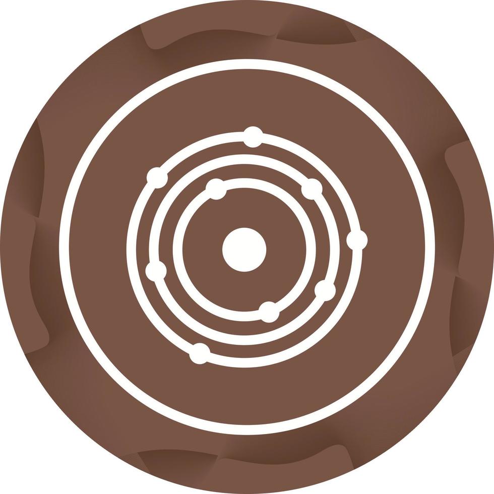 Atomic Structure Vector Icon