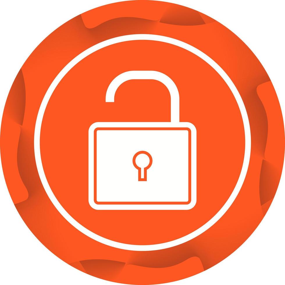 Open Lock Vector Icon Vector Icon