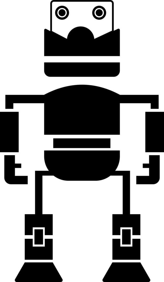 robot, icono, tecnología. elemento de minimalista icono para móvil concepto y web aplicaciones señales y símbolos colección icono para sitios web, web diseño, móvil aplicación en blanco antecedentes vector