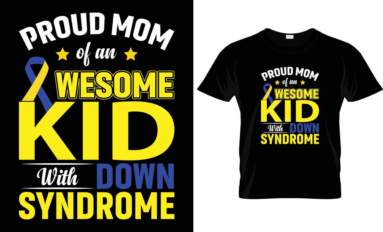 DownSyndrome T - Shirts' design vector