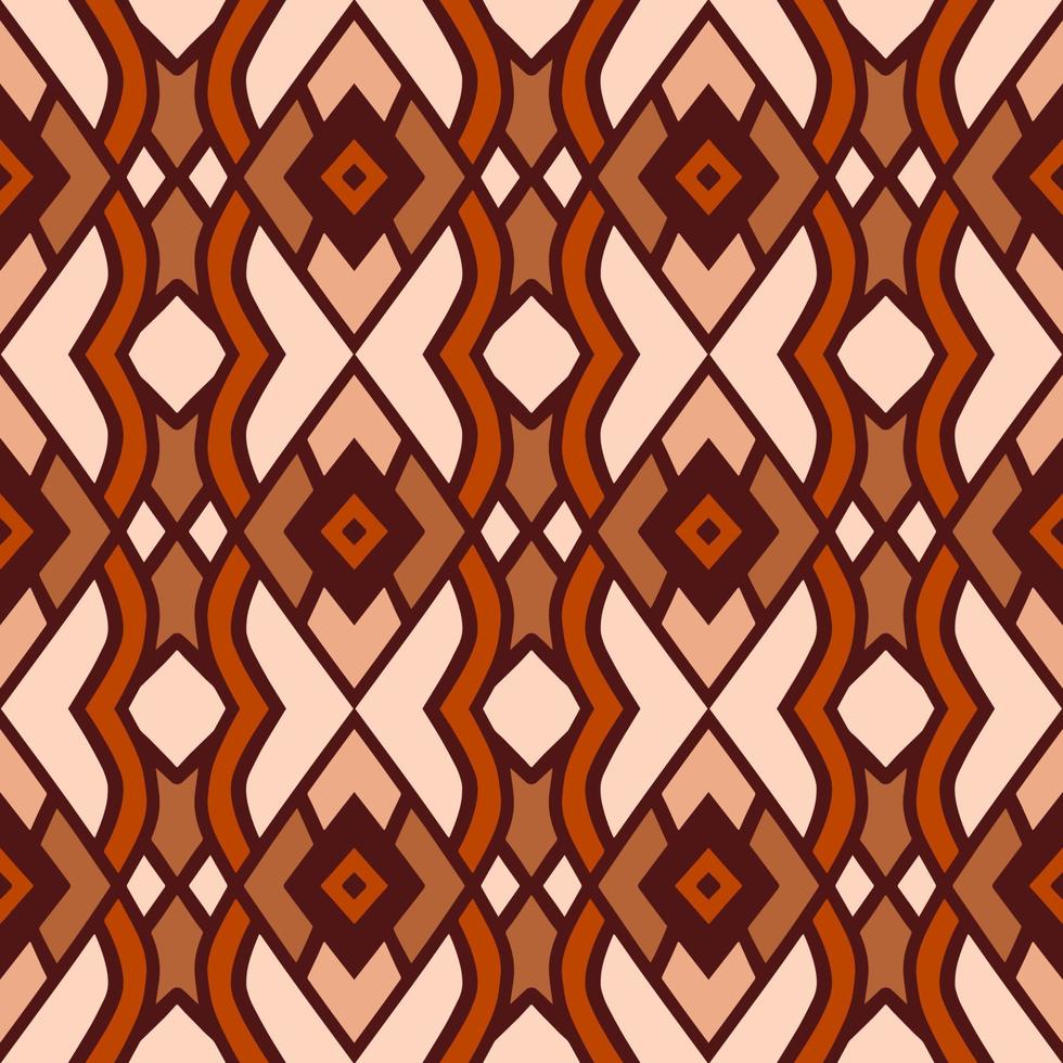 Chevron Seamless Pattern with Tribal Shape. Designed in Ikat, Aztec, Folk, Motif, Luxury Arabic Style. Ideal for Fabric Garment, Ceramics, Wallpaper. Vector Illustration