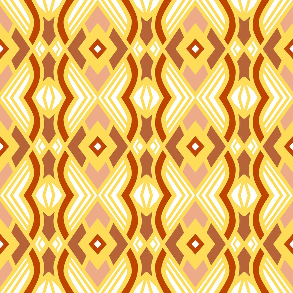 cheurón sin costura modelo con tribal forma. diseñado en ikat, azteca, gente, motivo, lujo Arábica estilo. ideal para tela prenda, cerámica, fondo de pantalla. vector ilustración