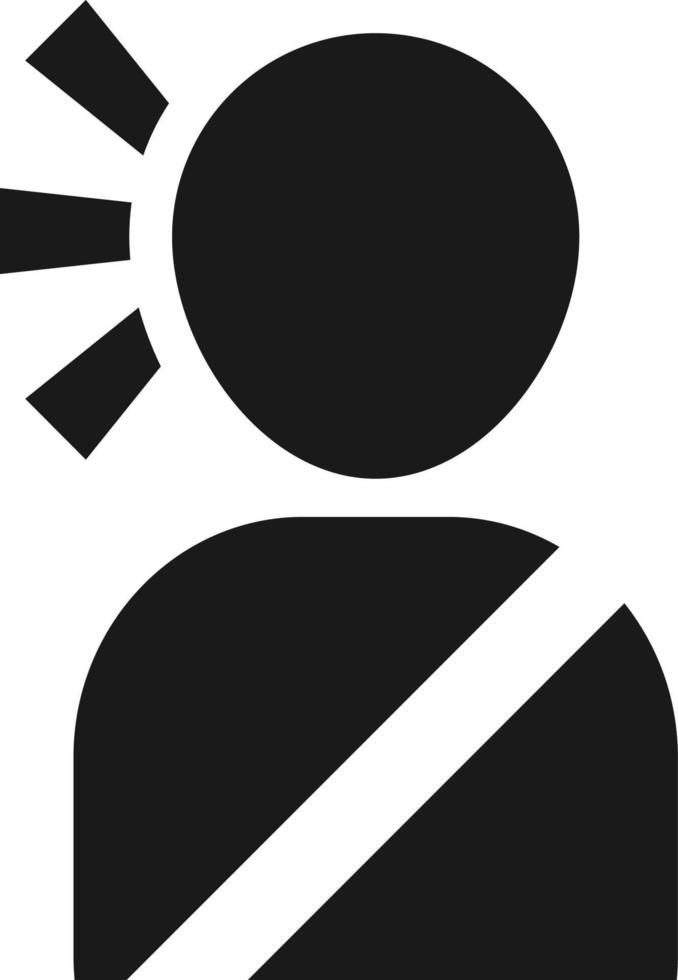 Accident, benefits, driver, inure icon - Vector. Insurance concept vector illustration. on white background