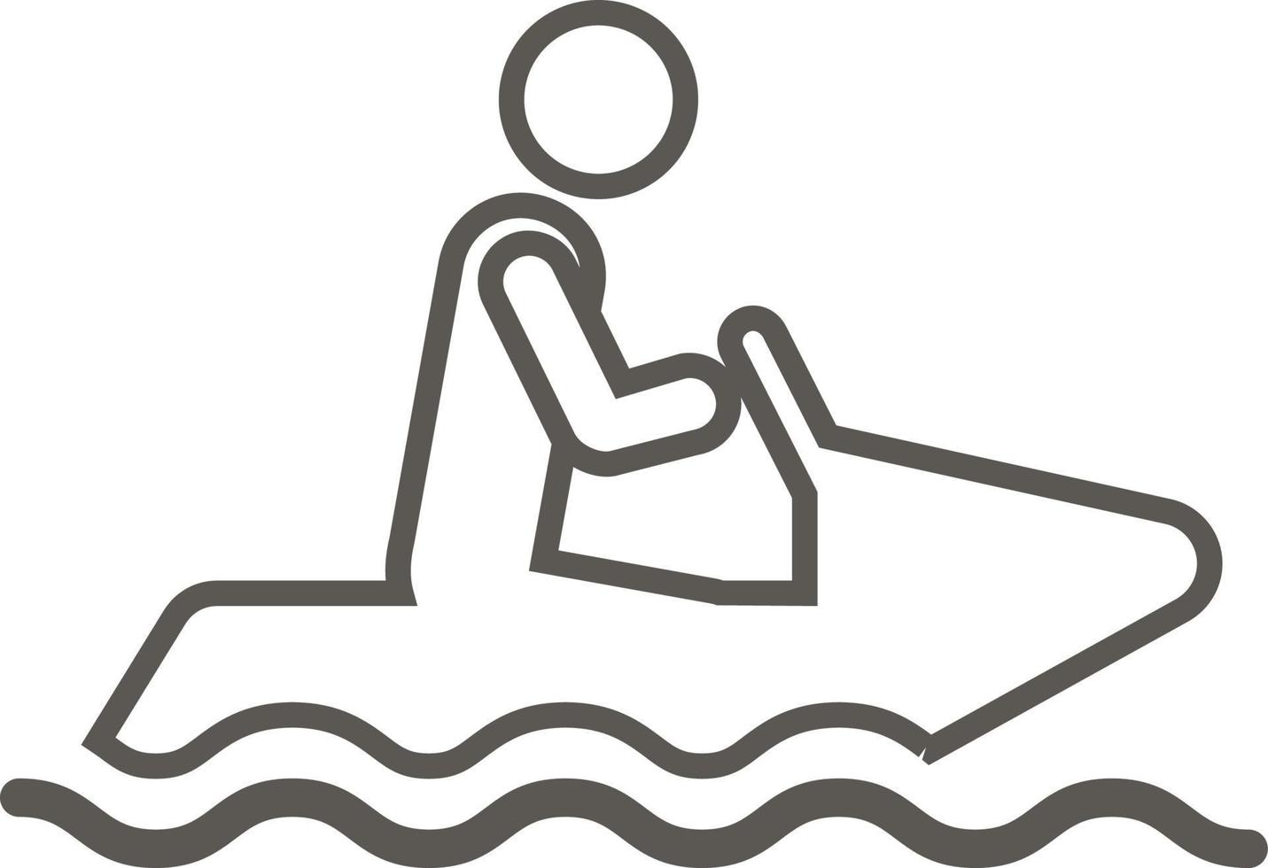 Snow motorbike vector icon. Simple element illustration from map and navigation concept. Snow motorbike vector icon. Real estate concept vector illustration.