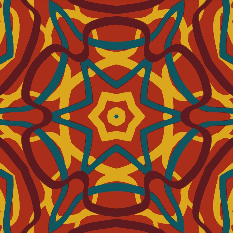 Abstract kaleidoscope background. Beautiful kaleidoscope seamless pattern. Multicolor mosaic texture. Seamless kaleidoscope texture. Unique kaleidoscope design vector