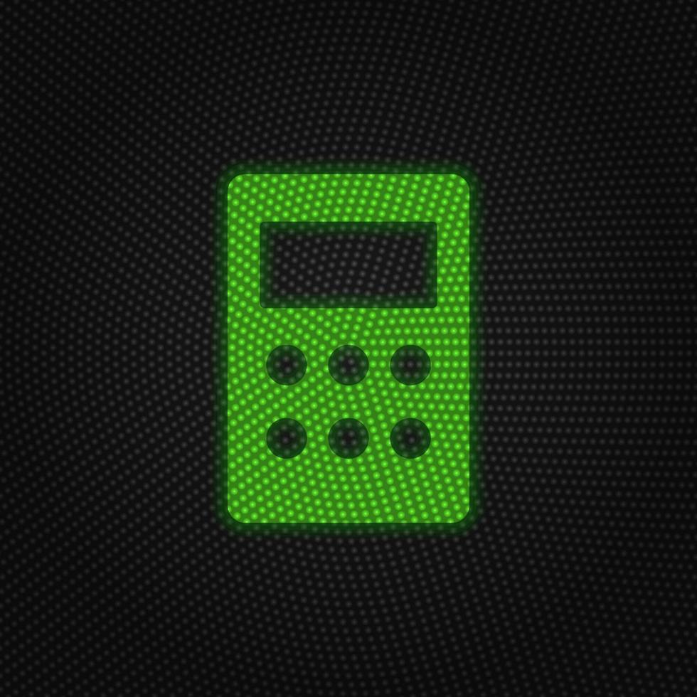 Mobile, phone new technology vector icon. New mobile technology traffic light style vector illustration on white background