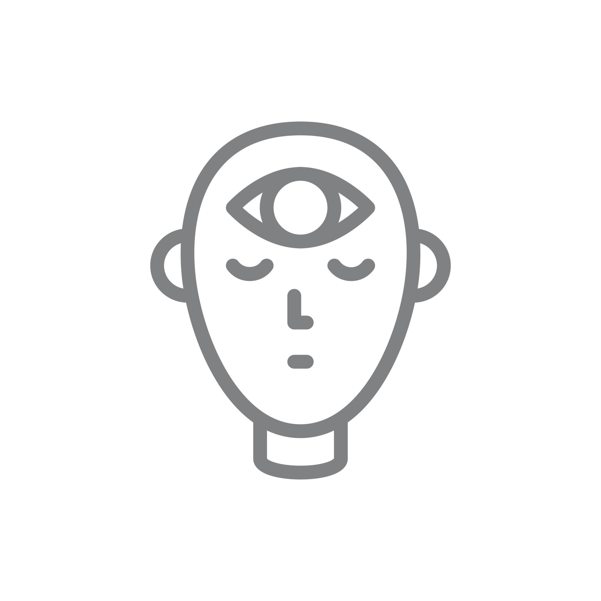 Third eye symbol vector icon. Spiritual concept vector illustration. on