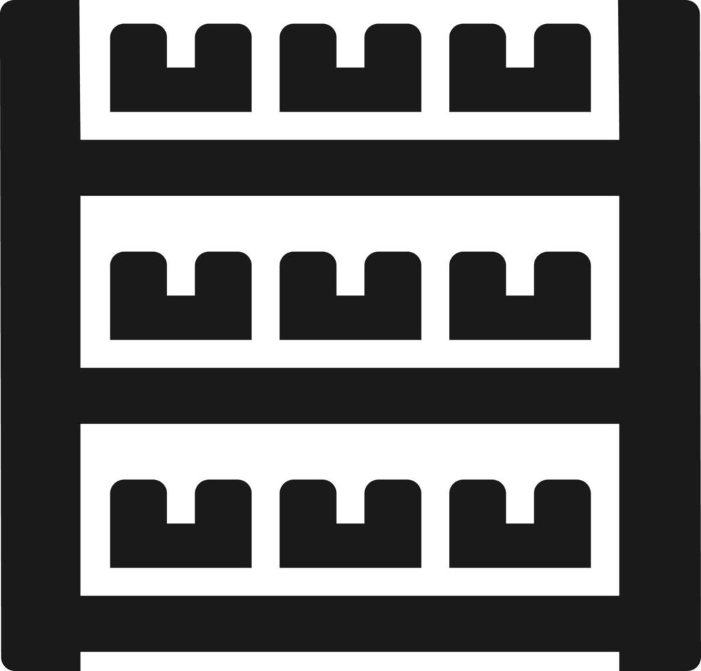 Mass production, stock icon - Vector. Simple element illustration from UI concept. Mass production, stock icon - Vector. Infographic concept vector illustration. on white background