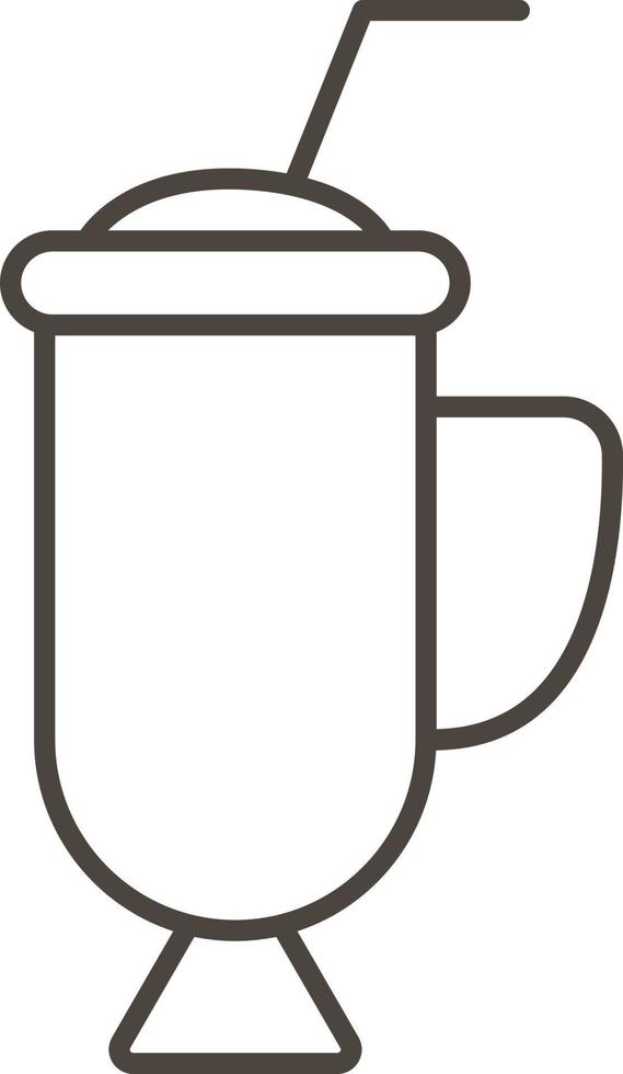 cóctel, bebida vector icono. sencillo elemento ilustración desde comida concepto. cóctel, bebida vector icono. bebida concepto vector ilustración. en blanco antecedentes