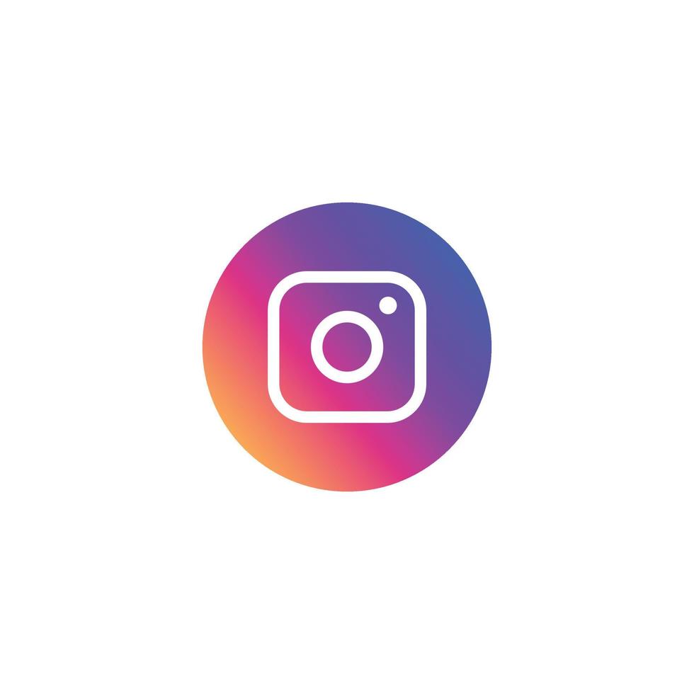 Instagram social media logo symbol, app icon 21564527 Vector Art at ...