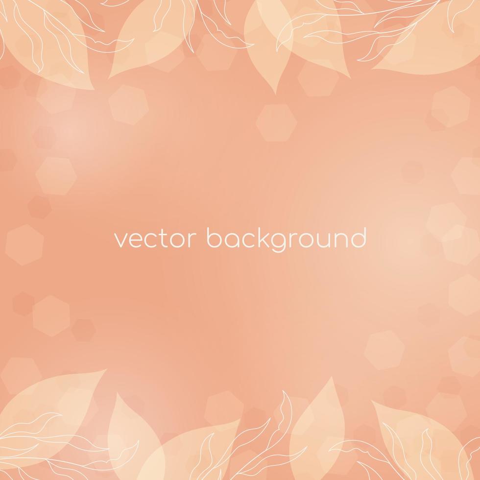 bokeh effect background vector