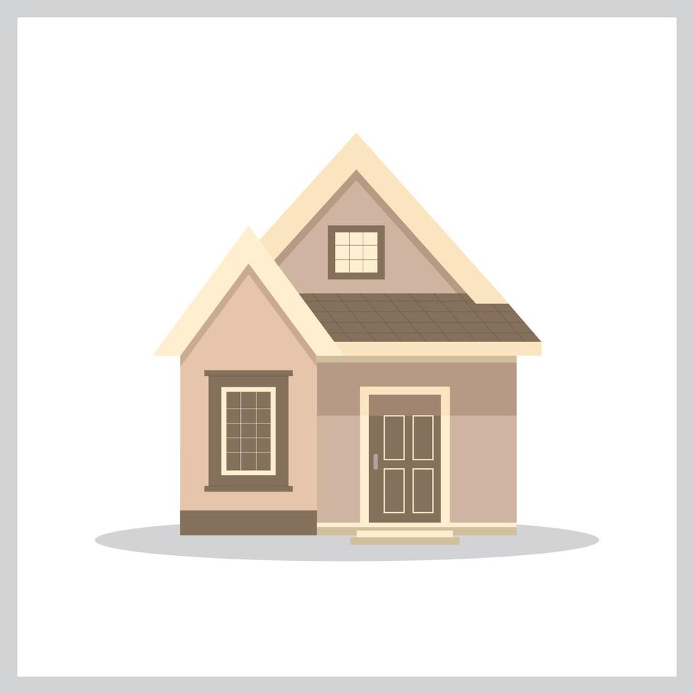 vector sencillo casa modelo
