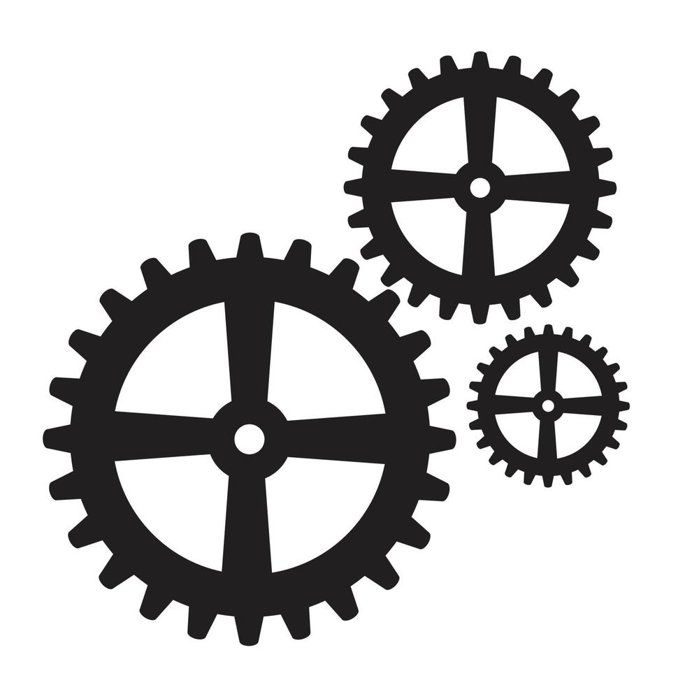 gear mechanic smybol icon vector design