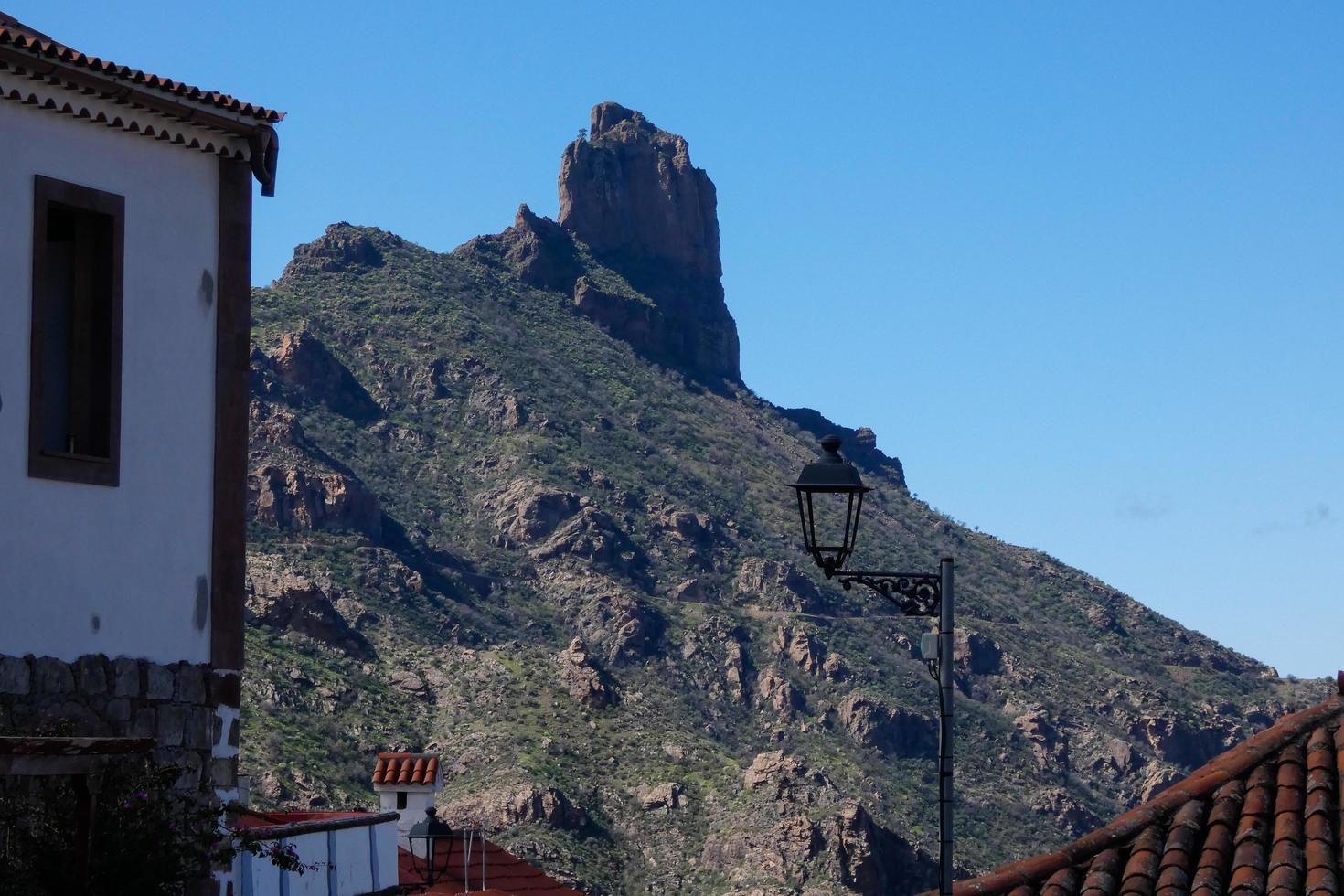 Village of Tejeda in the centre of the island of Gran Canarias photo