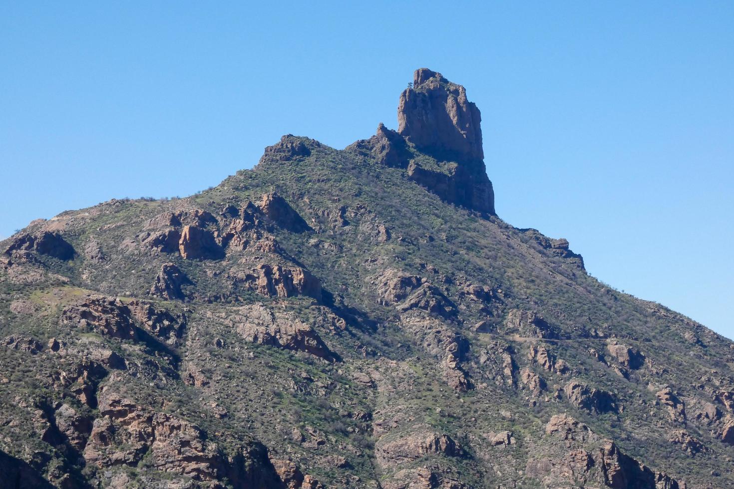 Village of Tejeda in the centre of the island of Gran Canarias photo