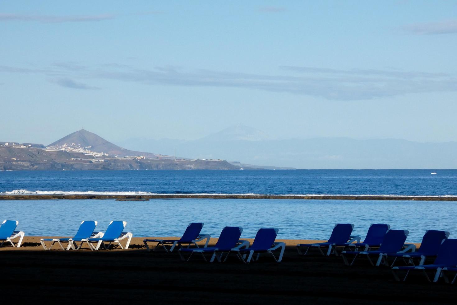 Las Canteras Beach in Las Palmas de Gran Canaria, Spain photo