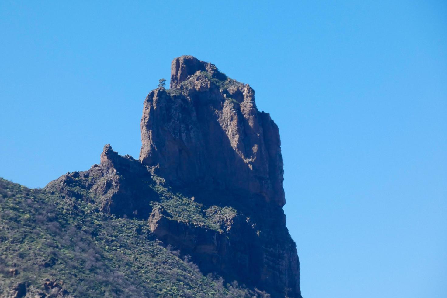 Village of Tejeda in the centre of the island of Gran Canarias photo