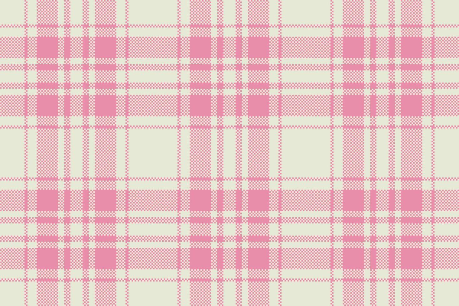 Texture seamless textile. Tartan plaid check. Pattern background fabric vector. vector