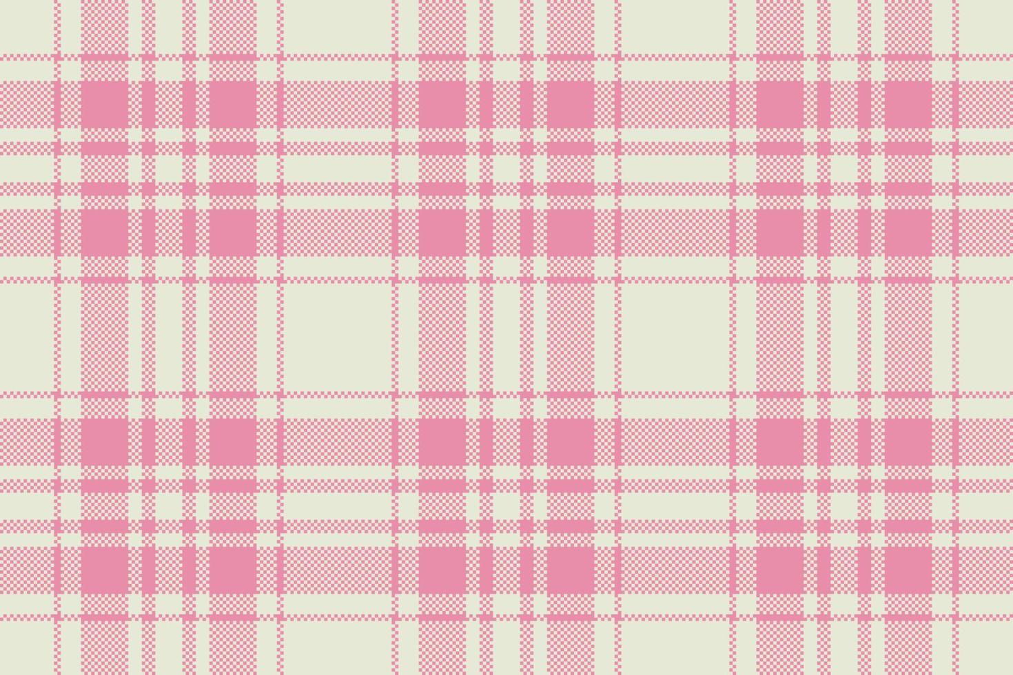 Texture seamless textile. Tartan plaid check. Pattern background fabric vector. vector