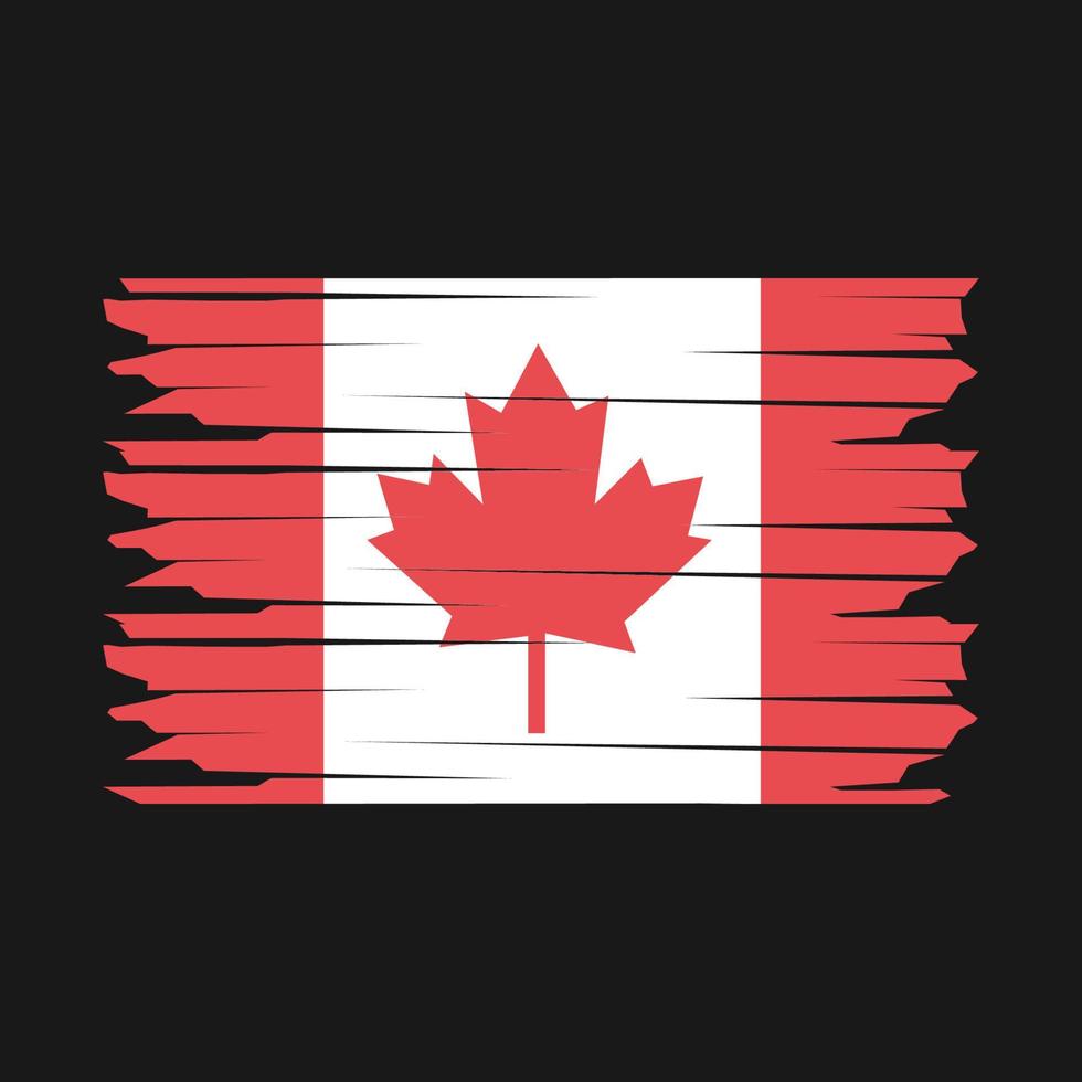 Canada Flag Illustration vector