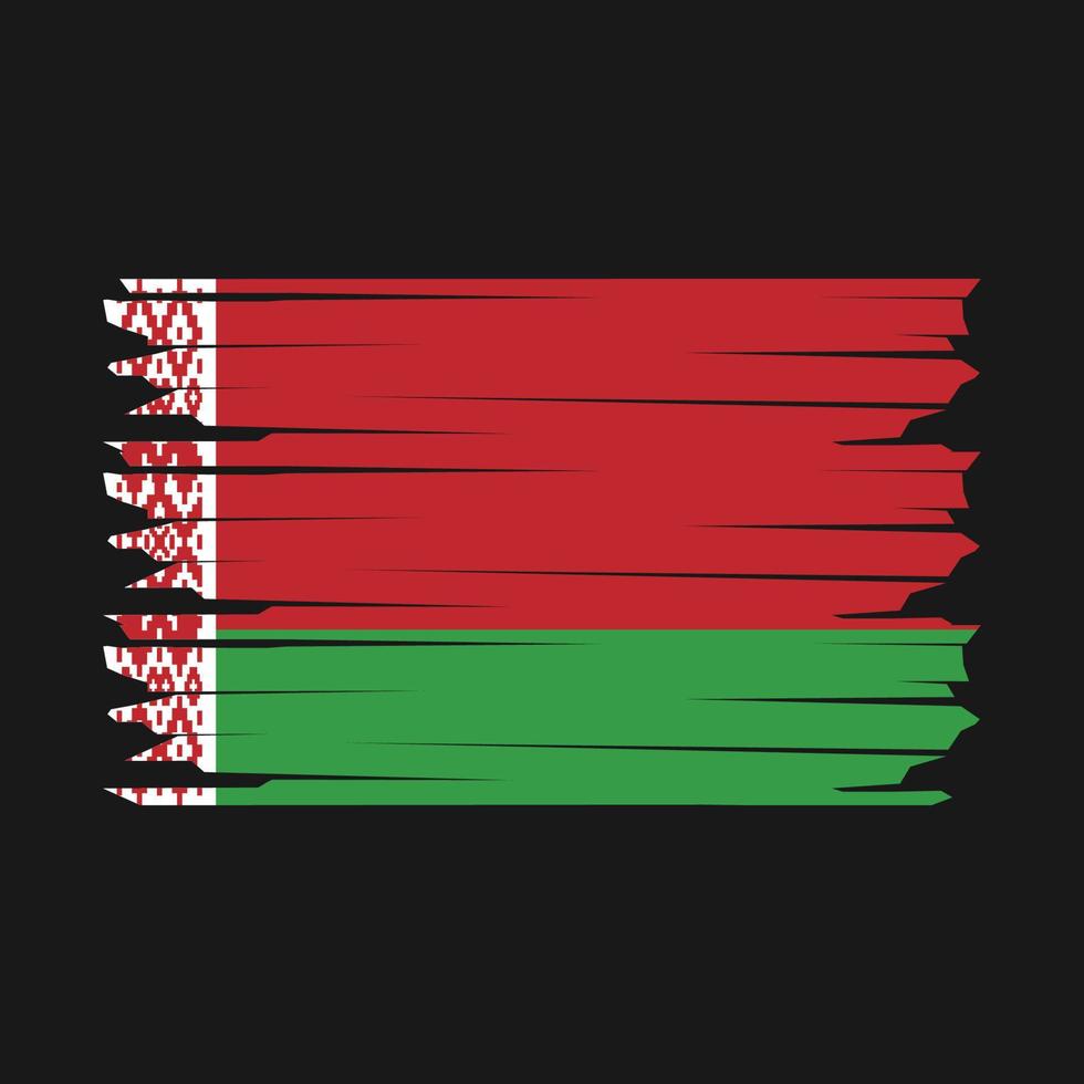 bielorrusia bandera ilustración vector