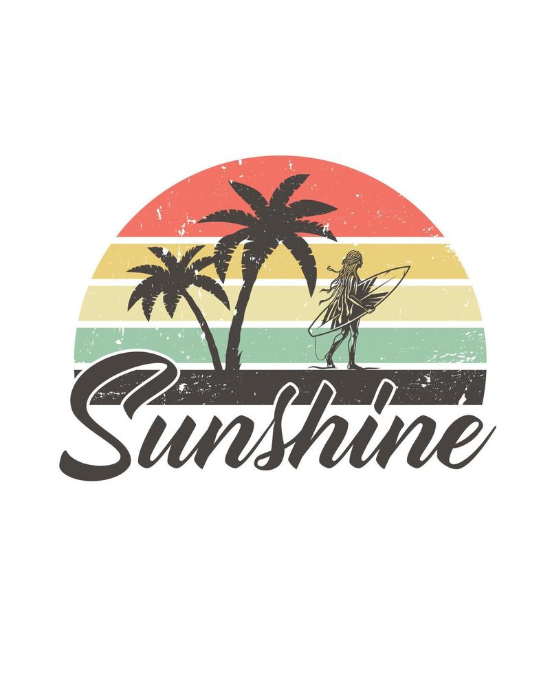 Summer t shirt template design. vector