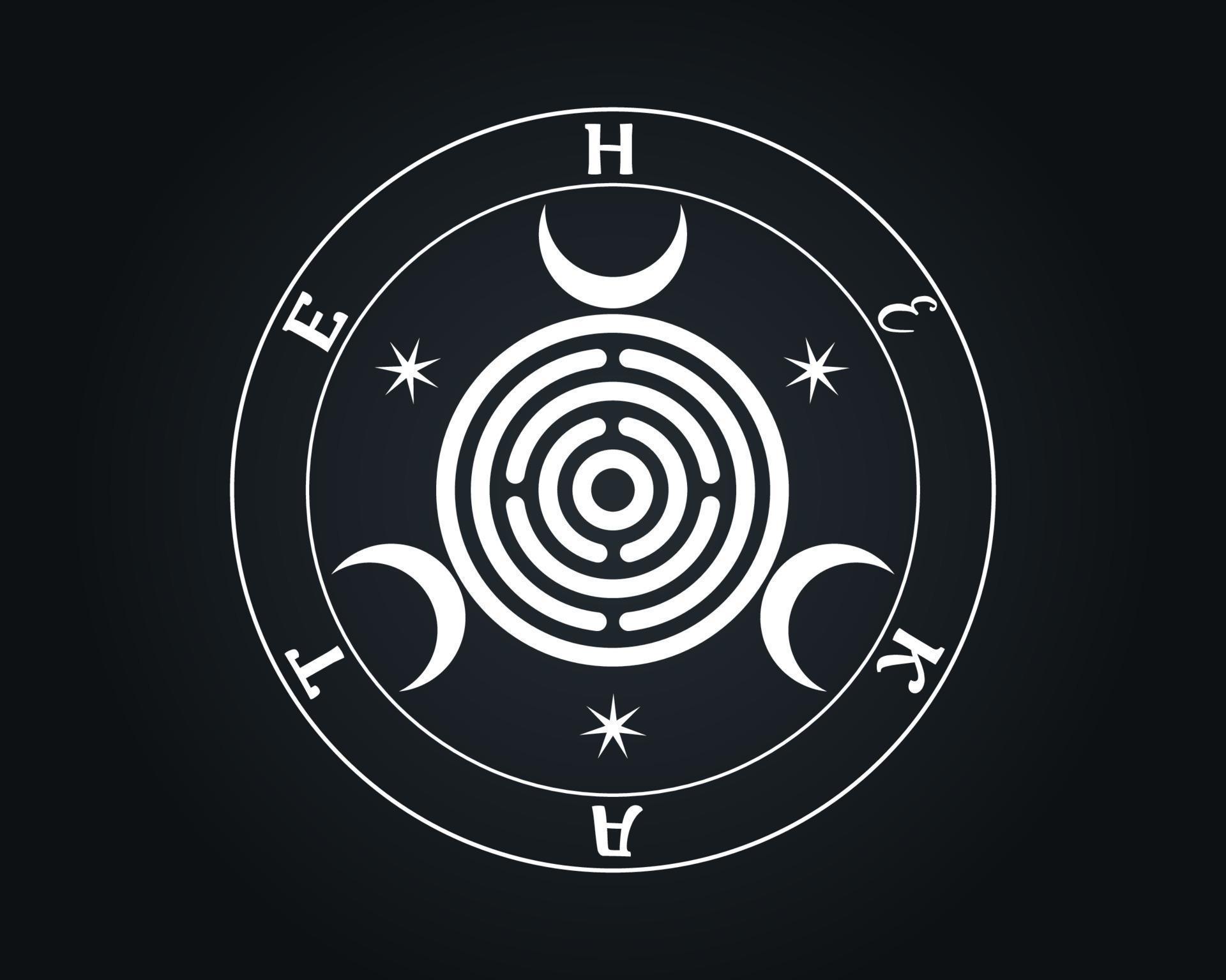 Sacred Geometry, the Mother Seal of Hekate aka Hecate Greek Goddess of