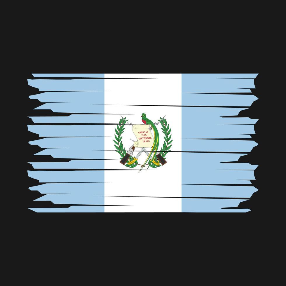 Guatemala Flag Illustration vector