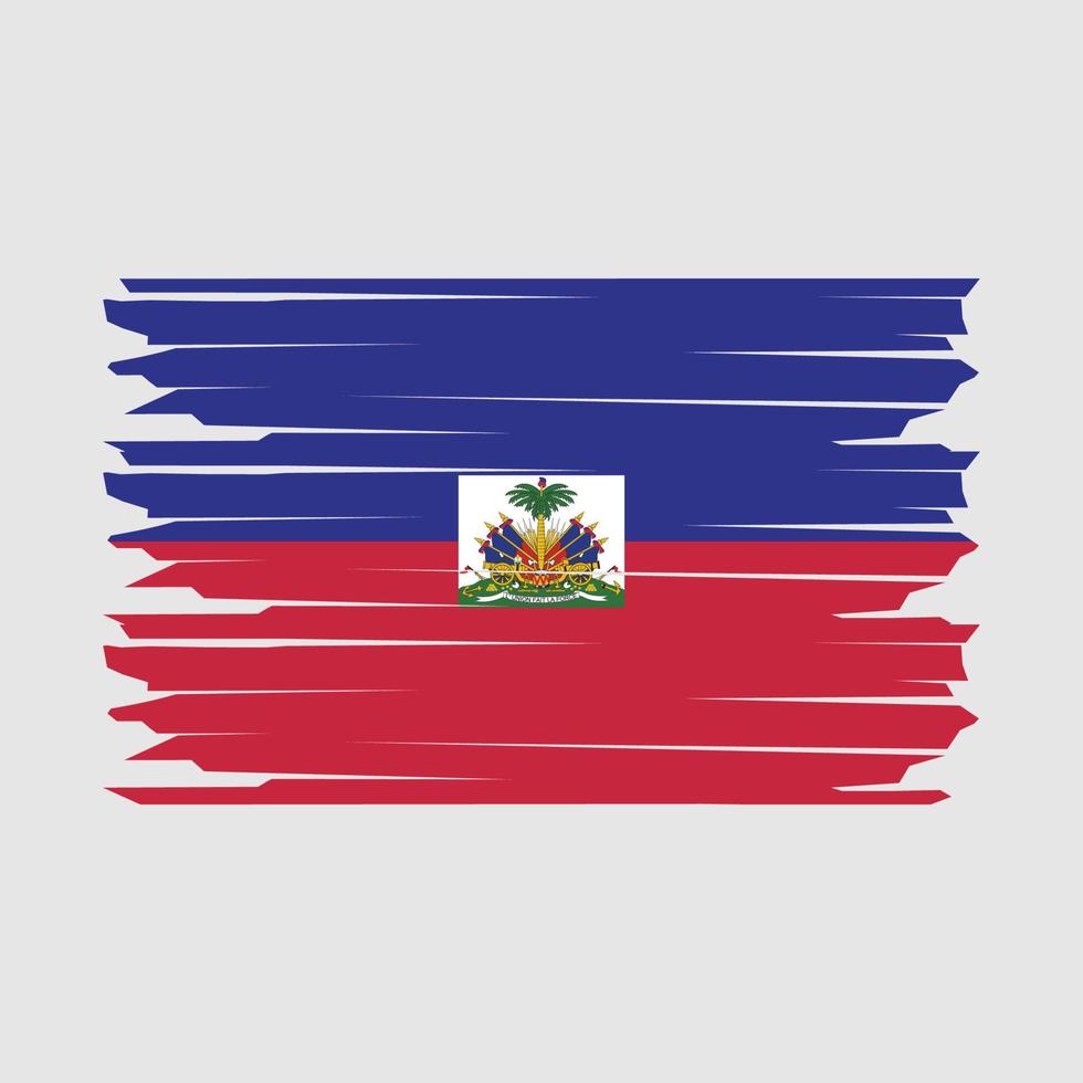 Haiti Flag Illustration vector