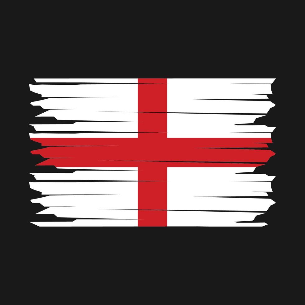 England Flag Illustration vector