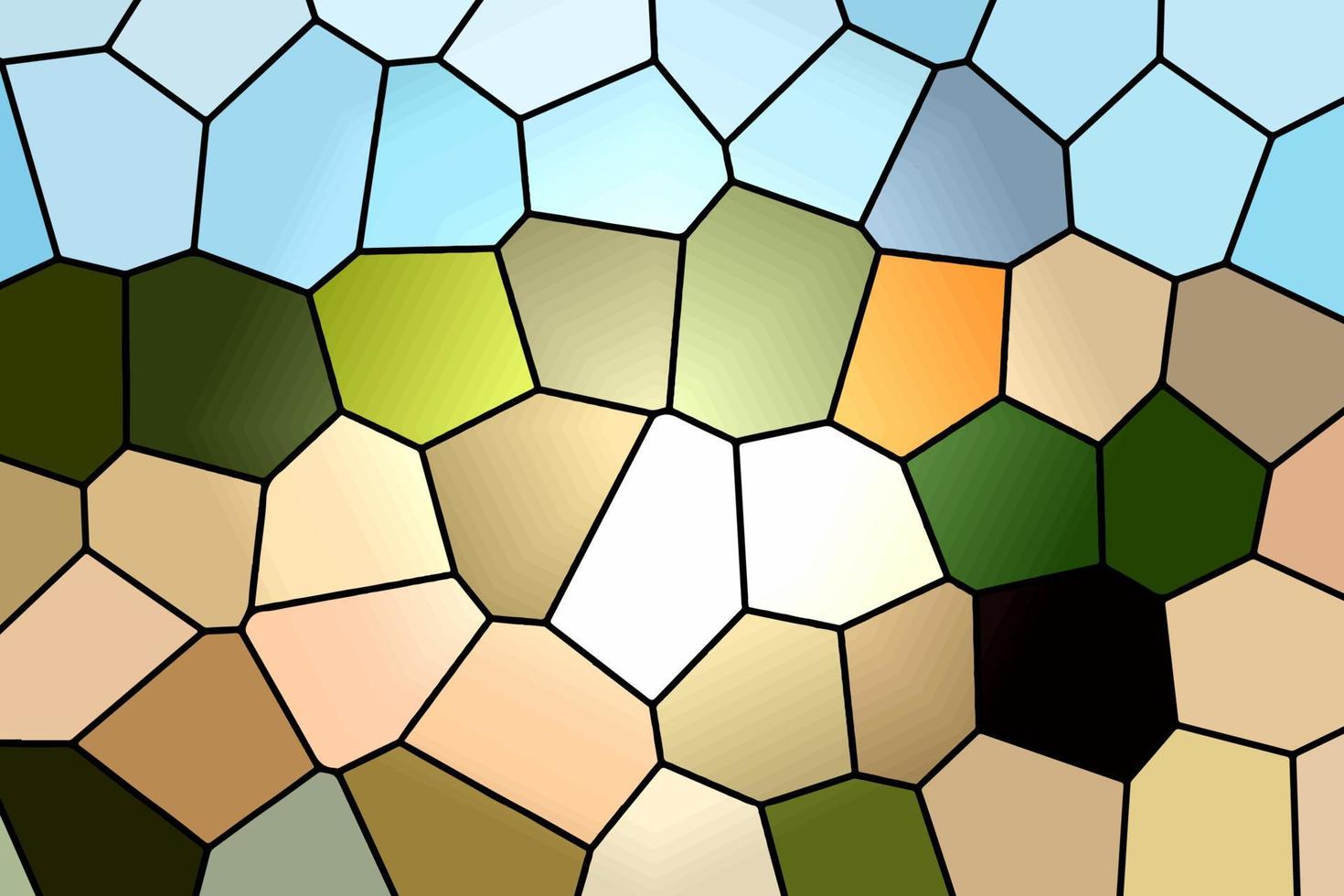 Unique Stained Glass Background vector