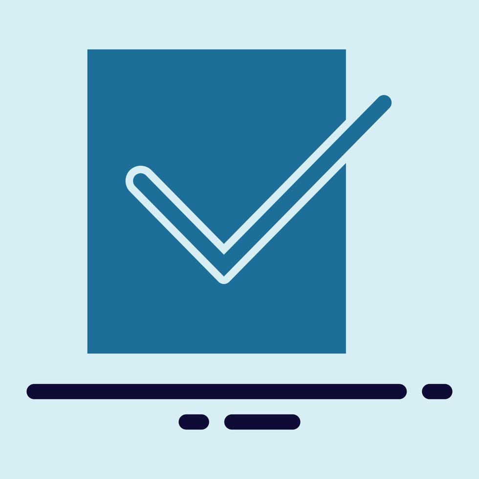 simple check mark icon vector illustration modern trendy design, suitable for advertisement, website, social media post and other graphic needs.